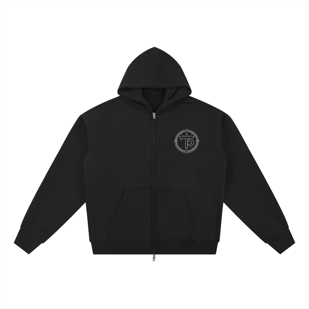 T3 Calm Zip-Through Hoodie