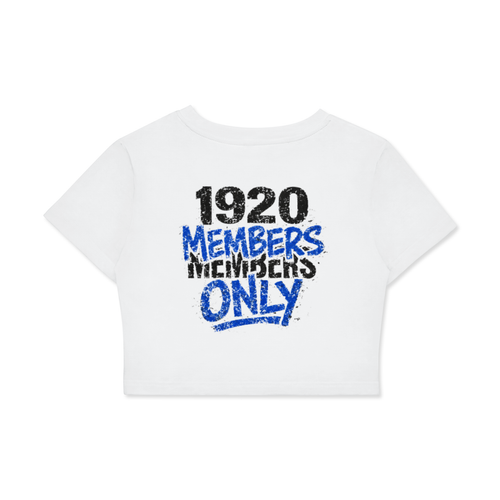 1920 Members Only Crop Top