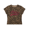 Timeless Era Leopard Print Crop Tee