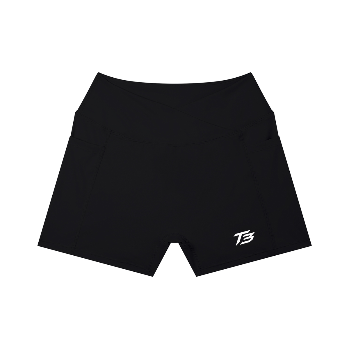 T3 High Rise Pocket Gym Shorts
