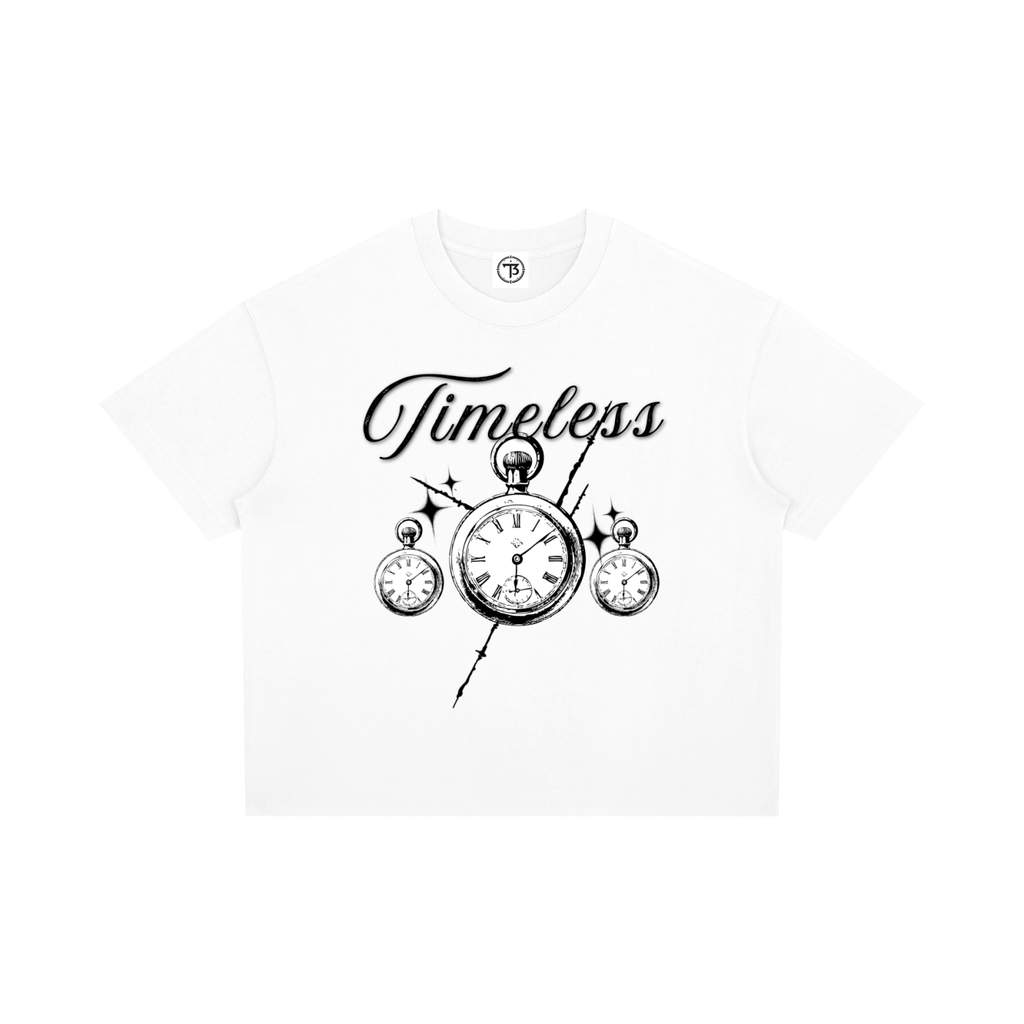 Times 3 Boxy Drop Shoulder Tee