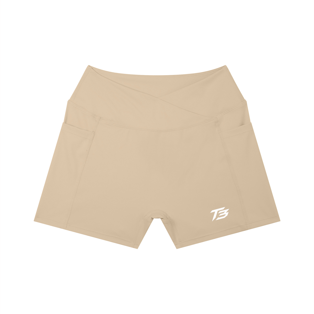 T3 High Rise Pocket Gym Shorts
