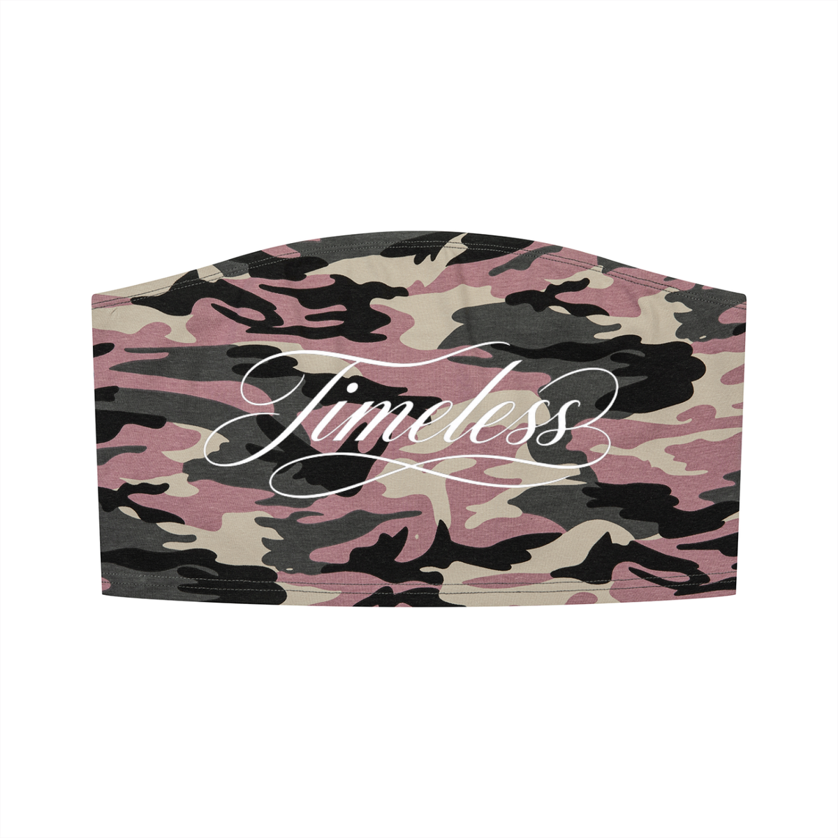 Timeless Women’s Camo Cropped Tube Top