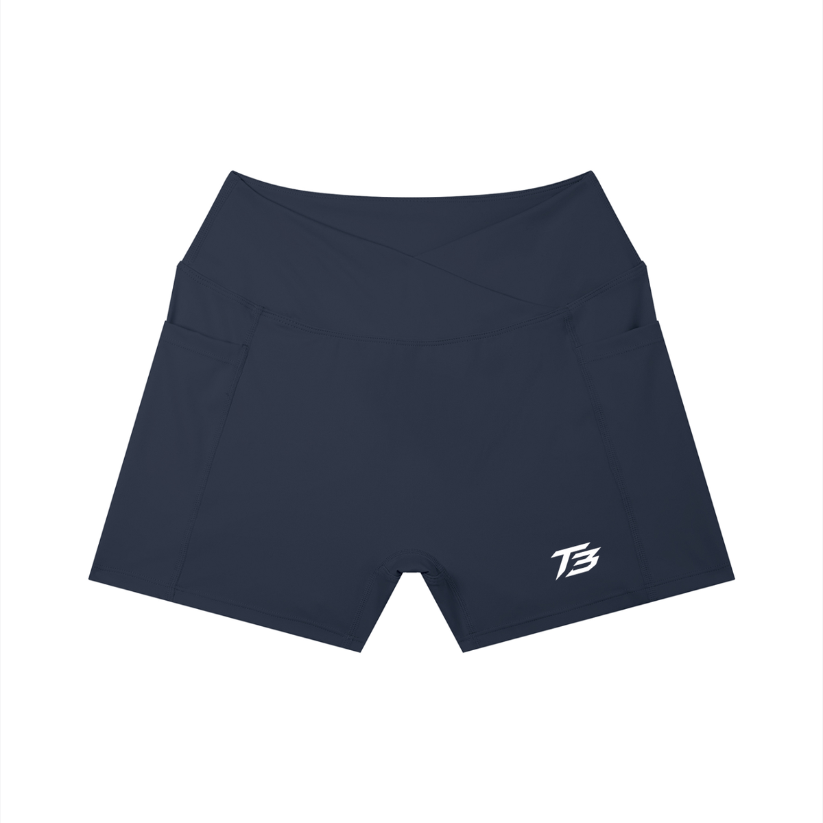 T3 High Rise Pocket Gym Shorts
