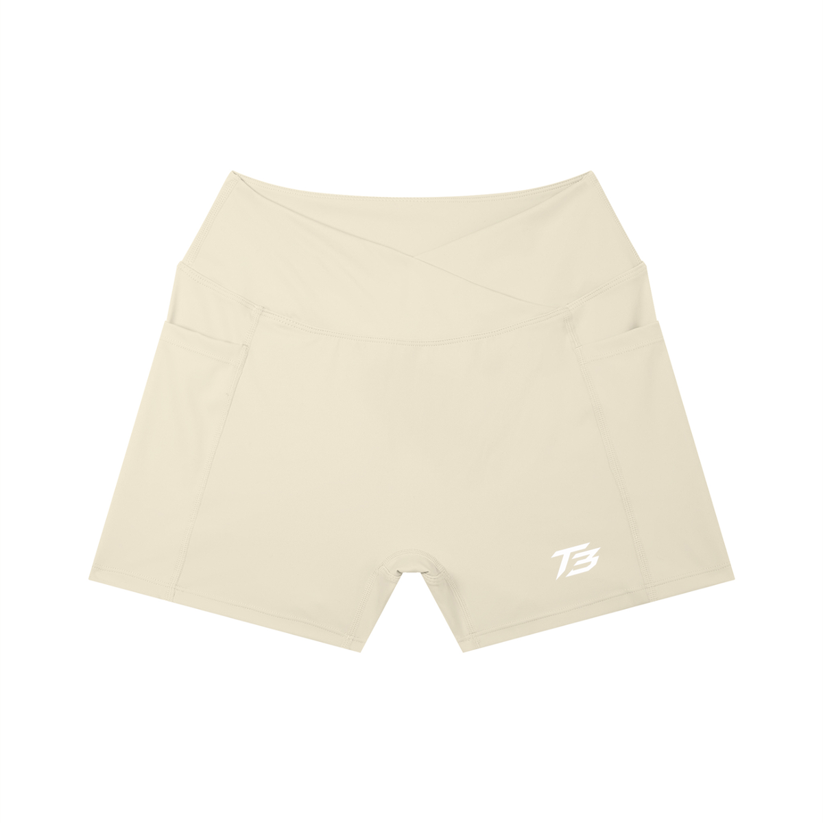 T3 High Rise Pocket Gym Shorts