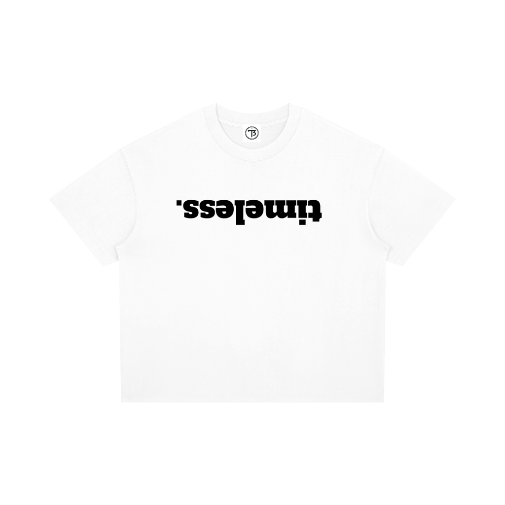 Timeless Boxy Drop Shoulder Tee
