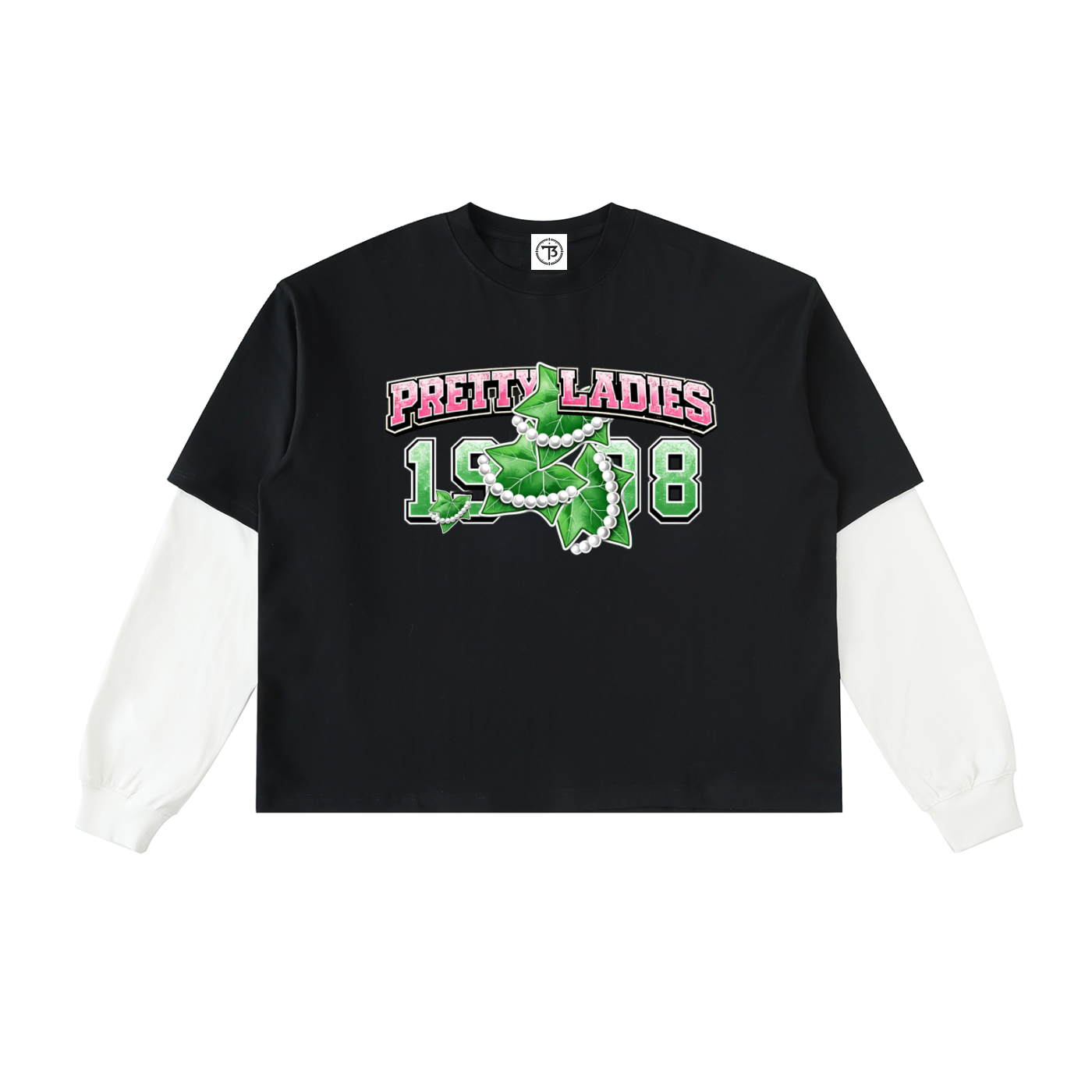 Pretty Ladies Double Layer Tee