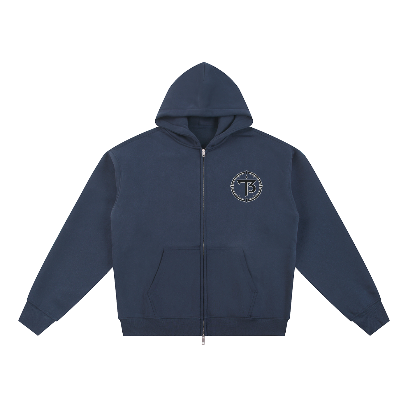 T3 Calm Zip-Through Hoodie