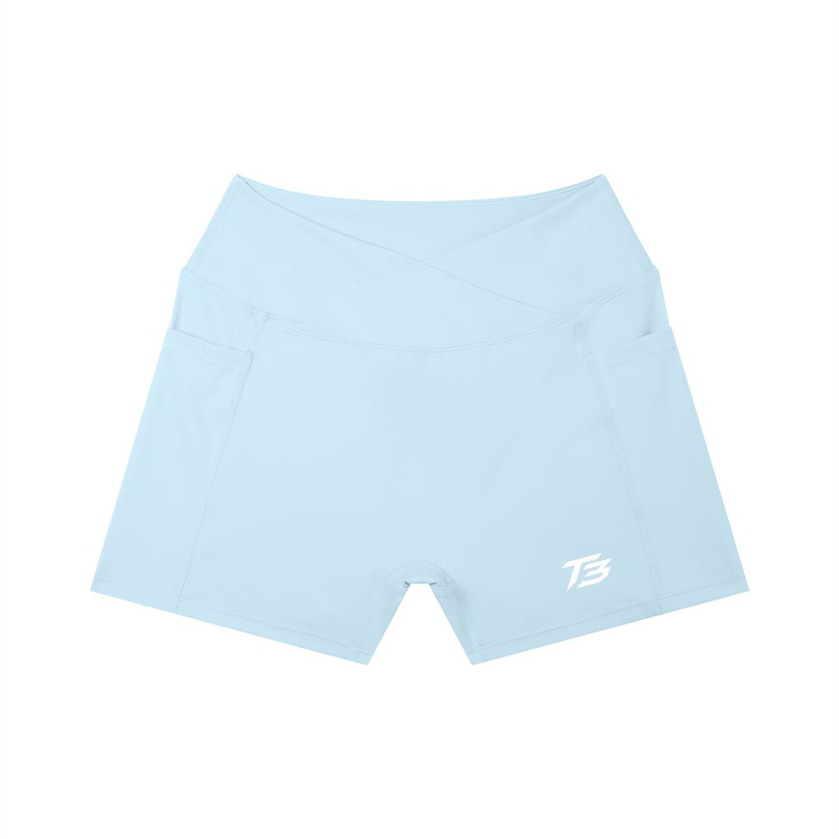 T3 High Rise Pocket Gym Shorts