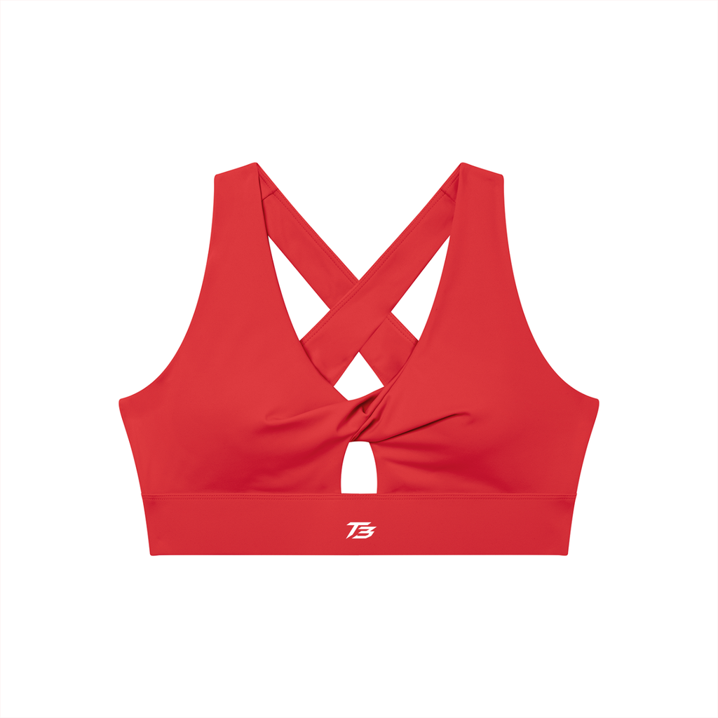 T3 Twist Front Sports Bra